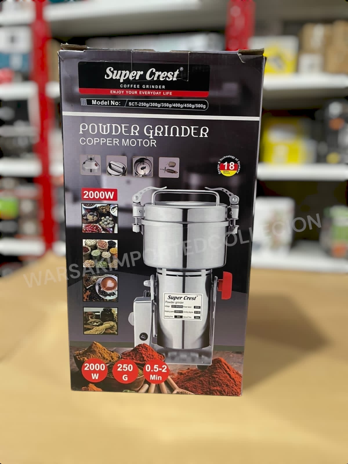 Germany Lot Imported Super Crest Universal Grinder