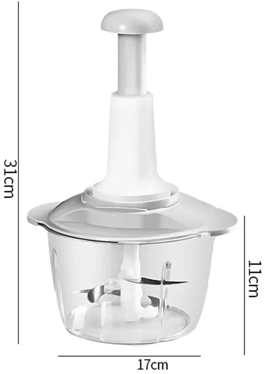 Manual Food Chopper, Multifunctional Food Processor