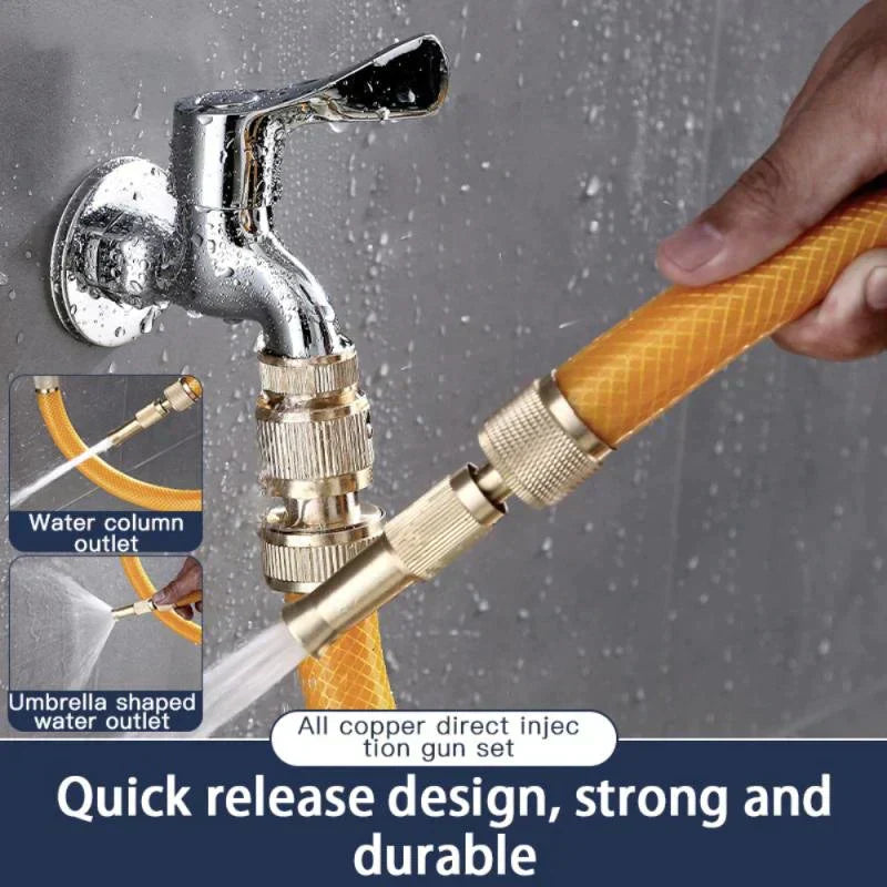 Adjustable High-Pressure Water Nozzle