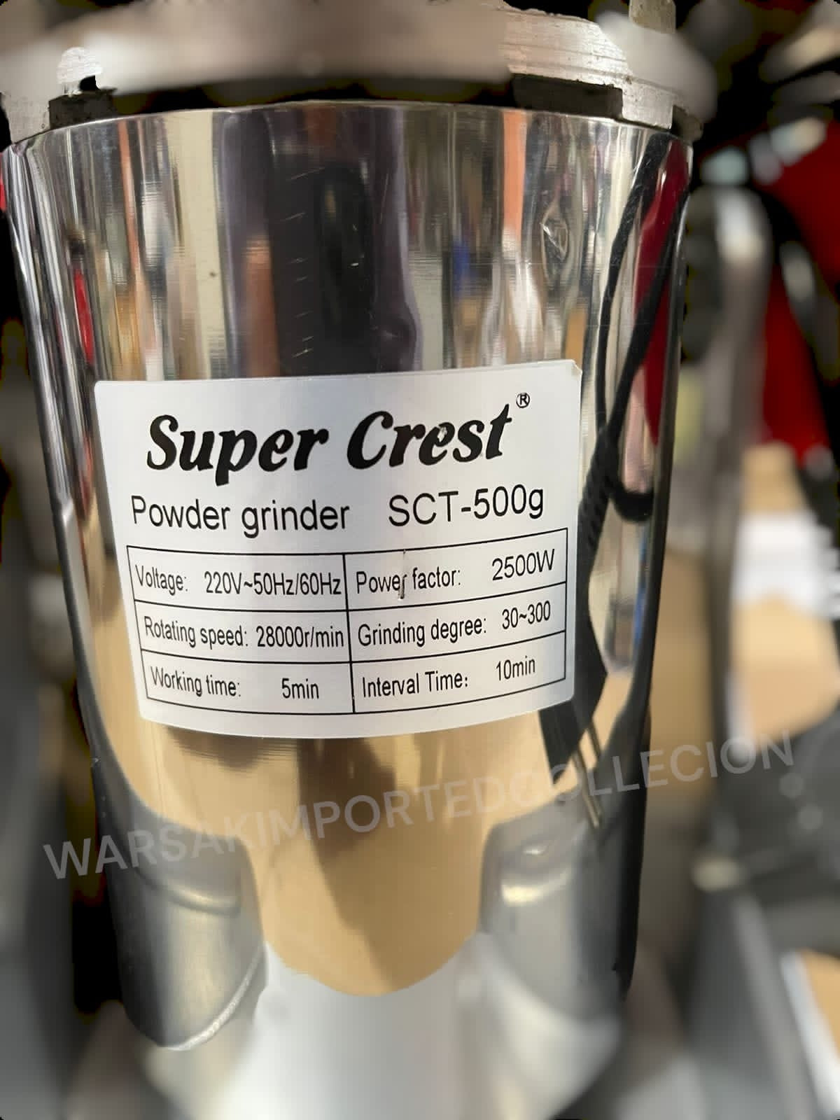 Germany Lot Imported Super Crest Universal Grinder