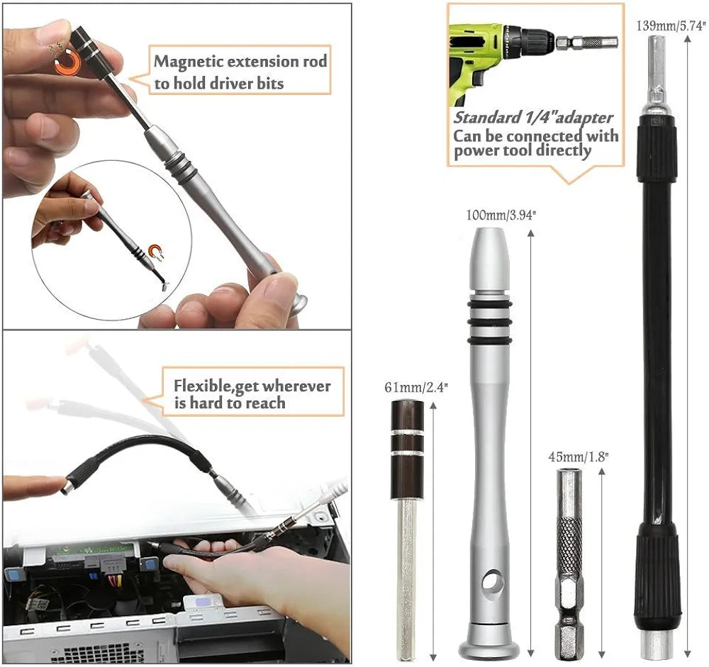 60-in-1 ScrewDriver Set/Repair Tool for Phone Computer Laptop