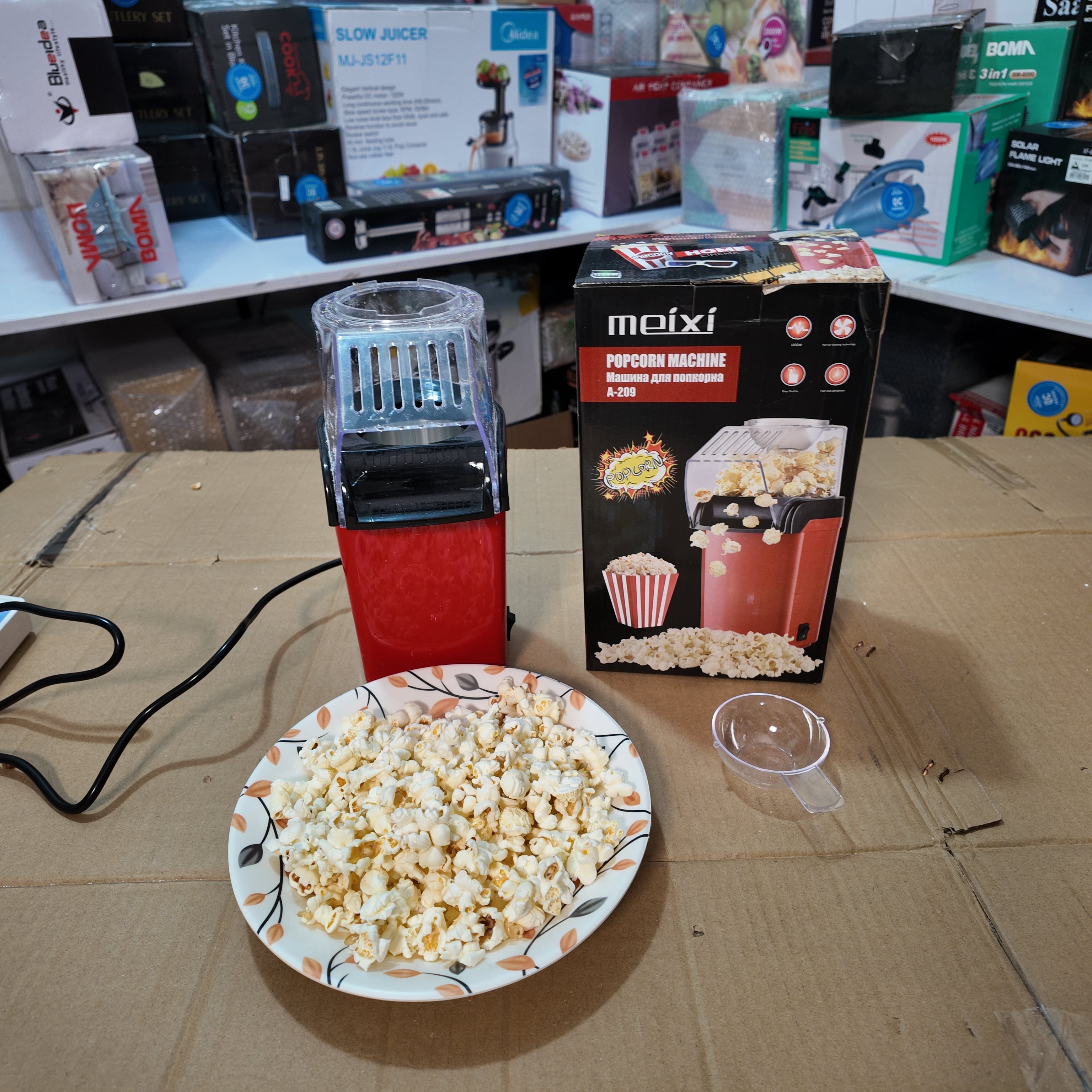 Russian Lot Imported Meixi Popcorn Maker