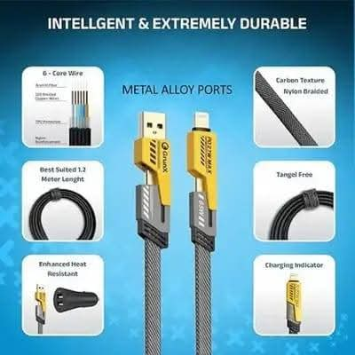 4-in-1 Fast Charging Data Cable