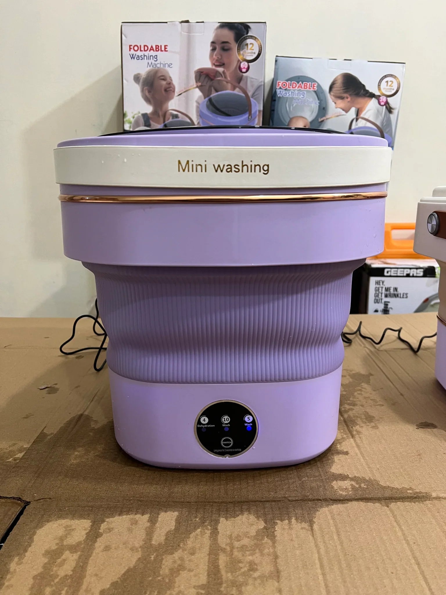 FOLDABLE MINI WASHING MACHINE