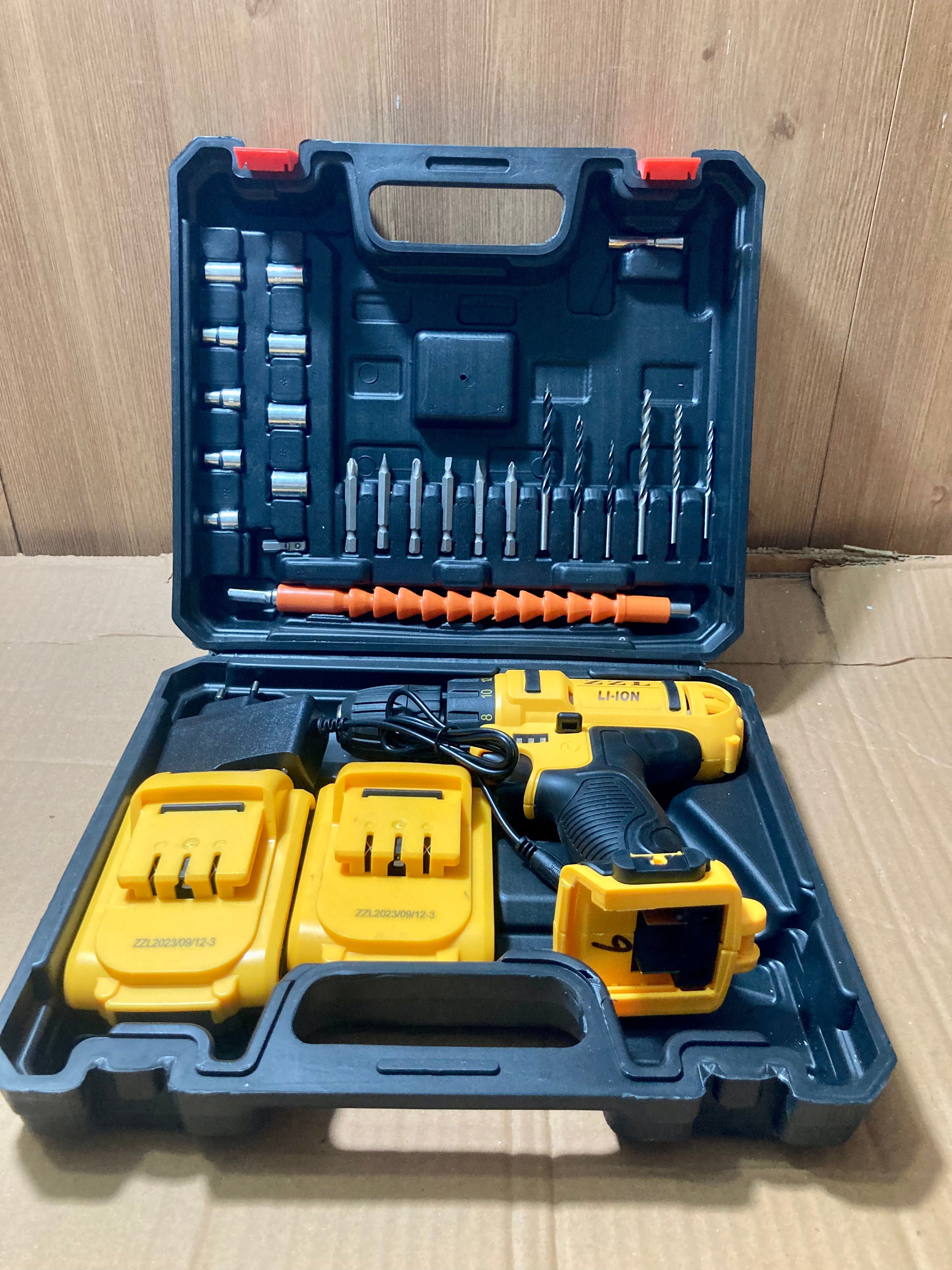 Lot imported ZZL Drill Kit Machine with 24V Double Batteries