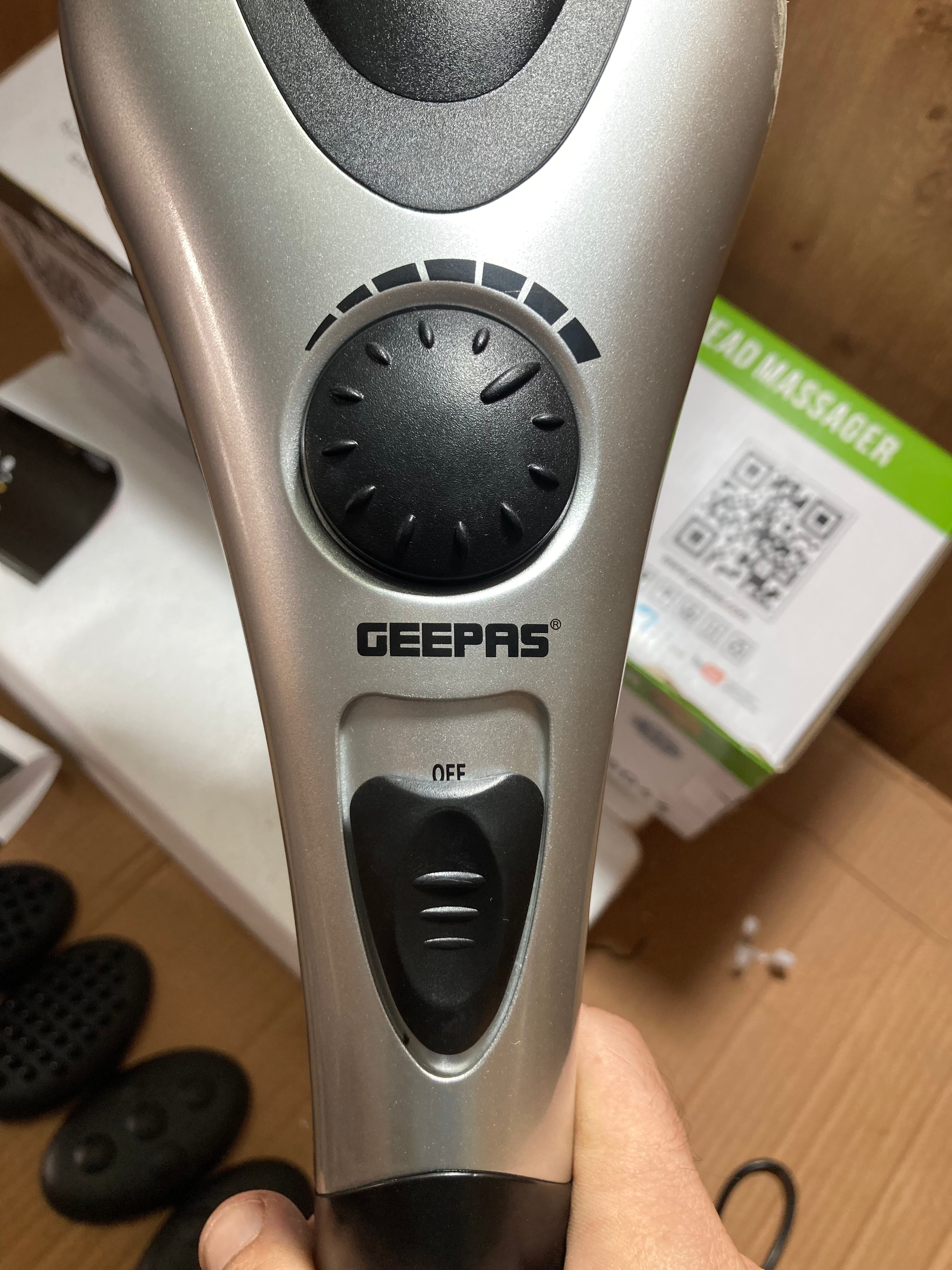 Dubai Imported Geepas Double Head Massager With 2 Years Warranty GM86044