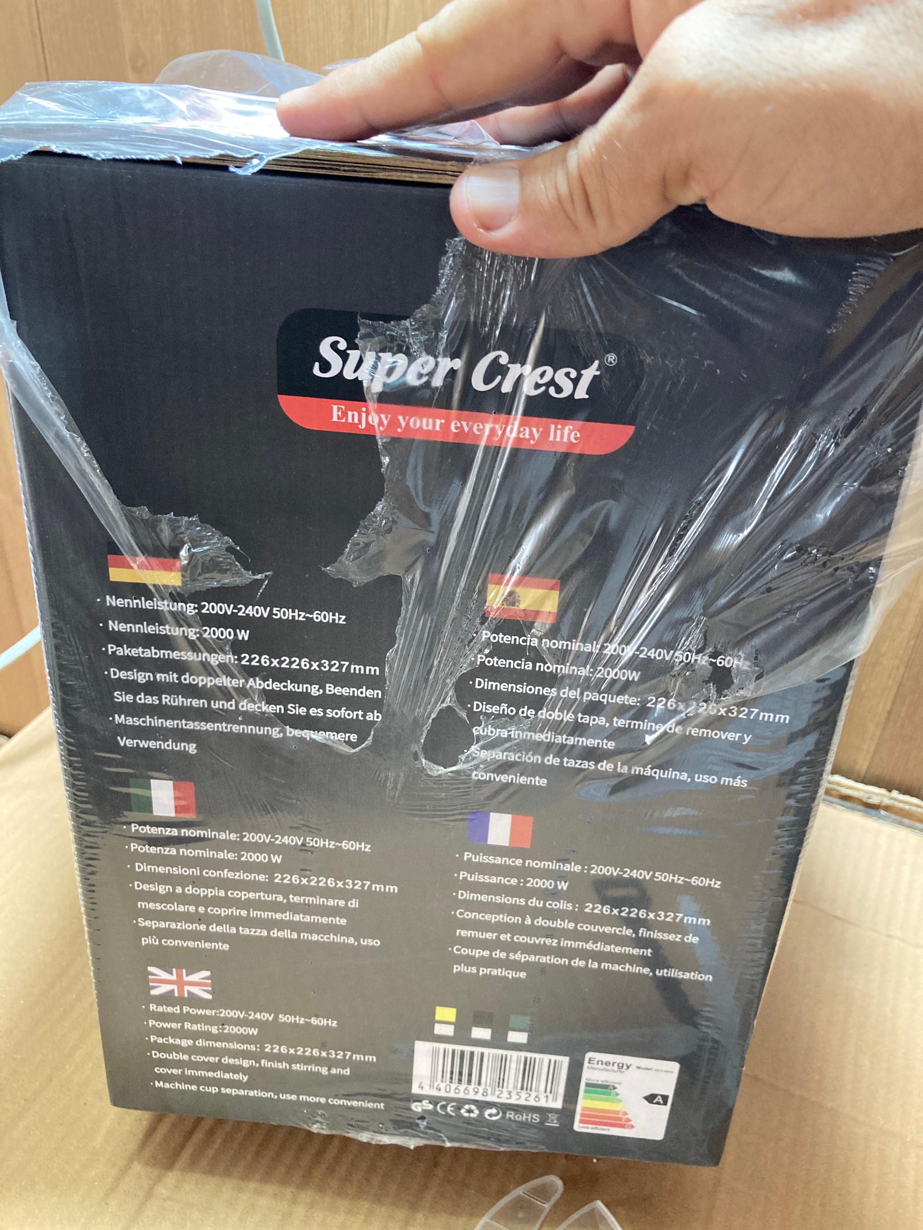 Germany Lot Imported Super Crest 5L Chopper 2000W