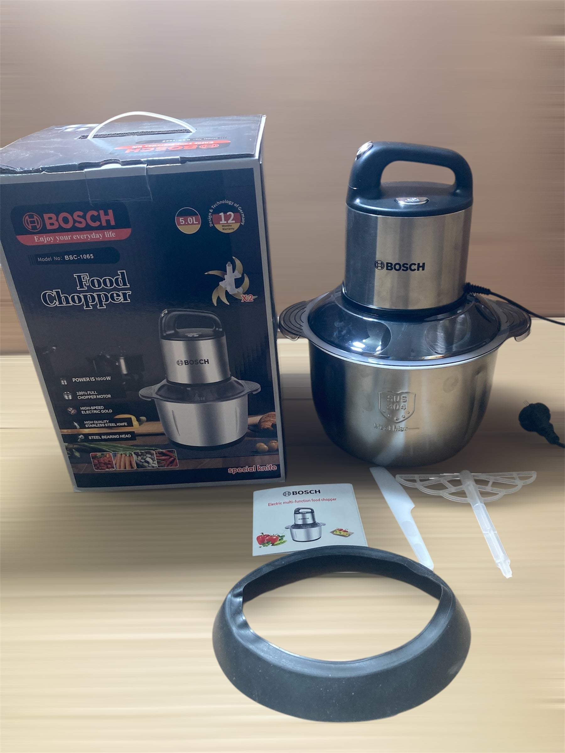 Lot Imported BOSCH Food/Meat Chopper 5L