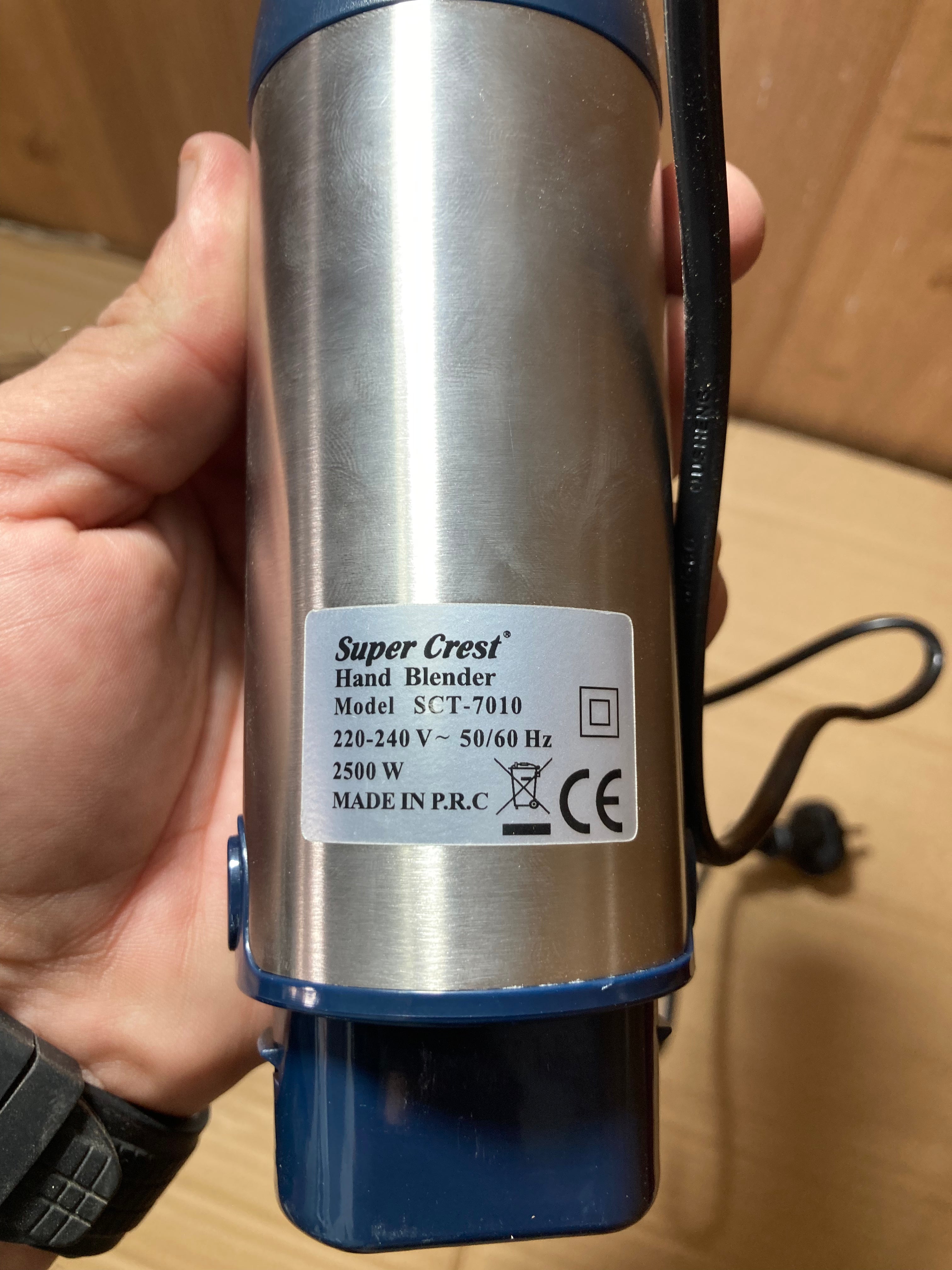 Germany Lot Imported Super Crest Hand Blender