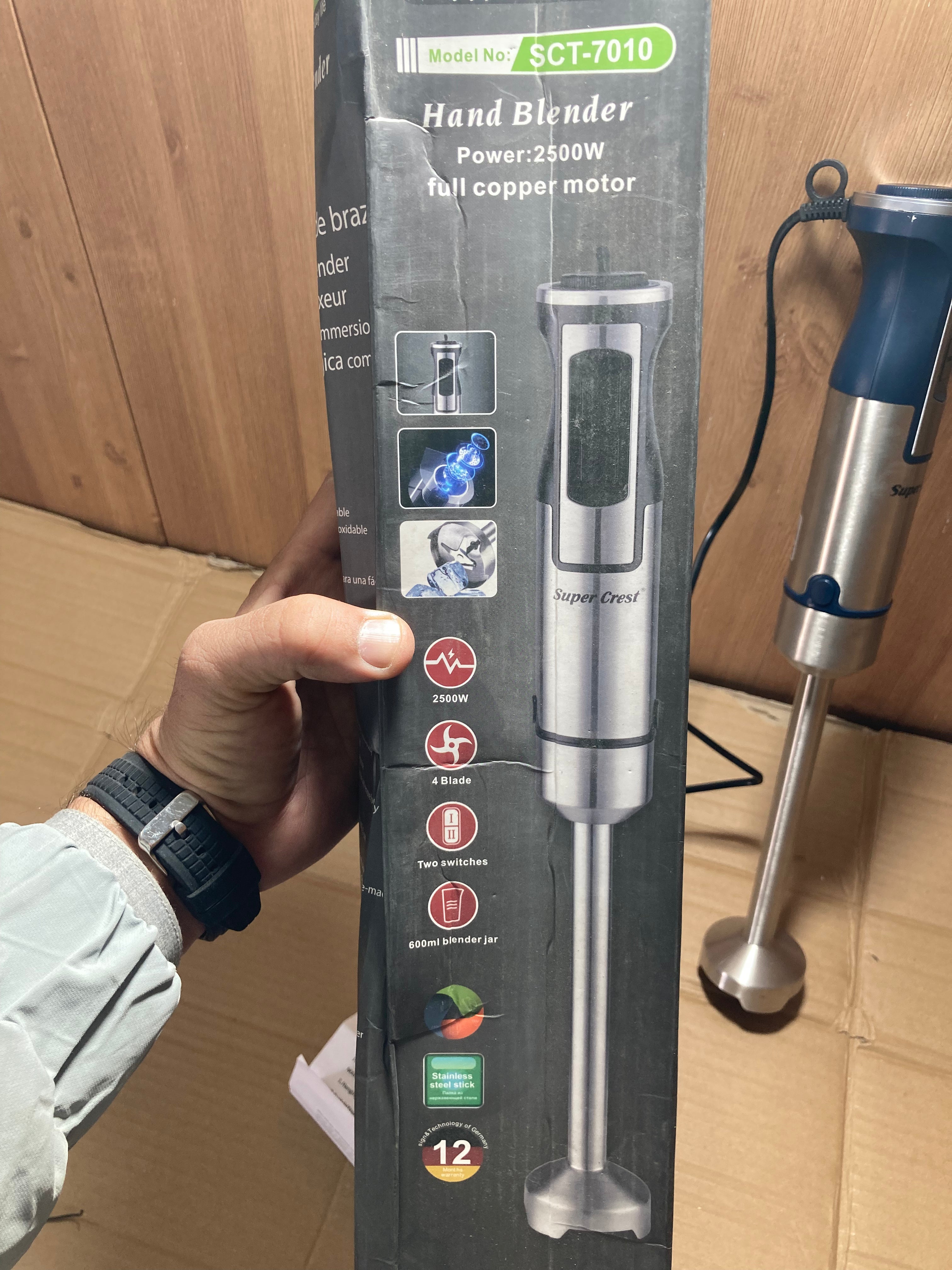 Germany Lot Imported Super Crest Hand Blender