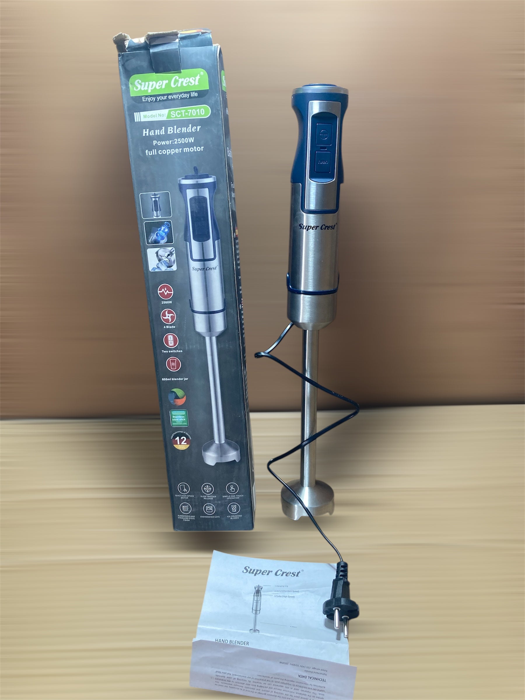 Germany Lot Imported Super Crest Hand Blender