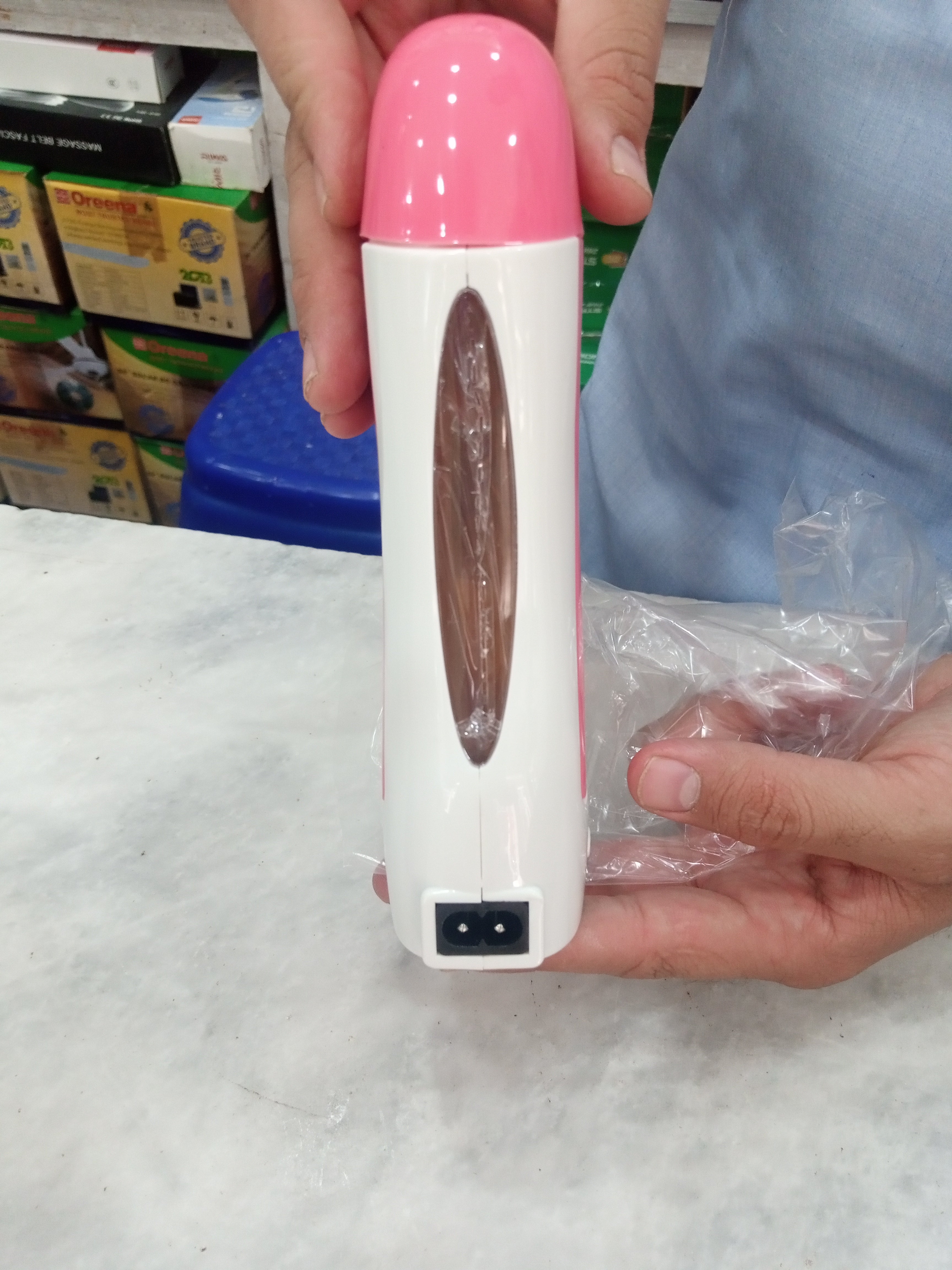 Portable Depilatory Roll-on wax heater