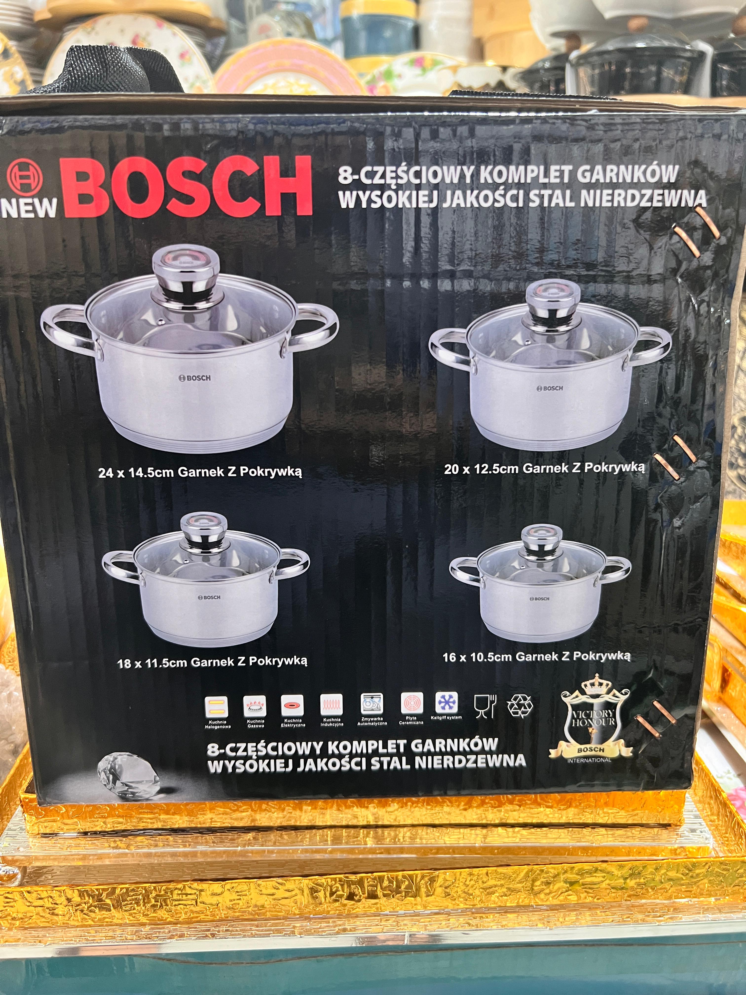 Germany Lot Imported BOSCH Cookware Set 8PCs