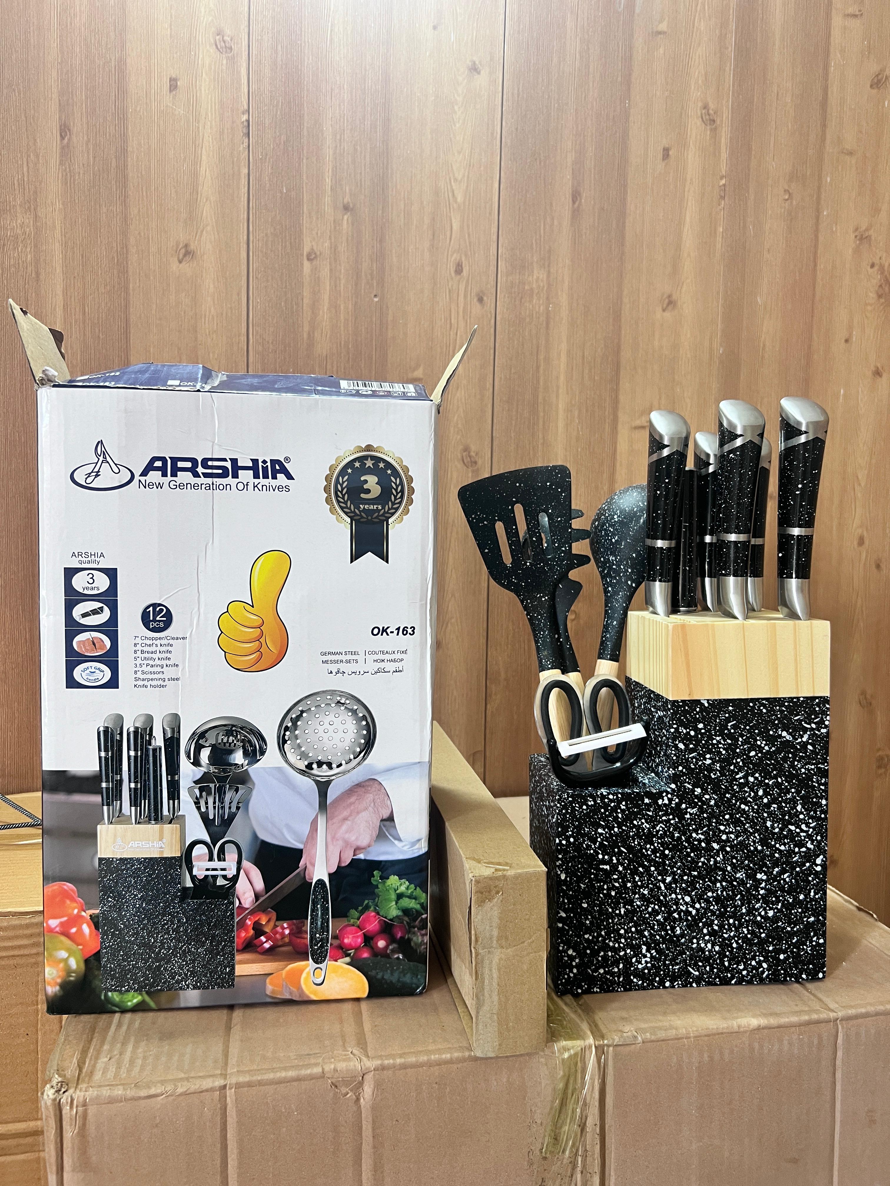 Lot Imported ARSHIA New Generation Knifes Set 12PCs