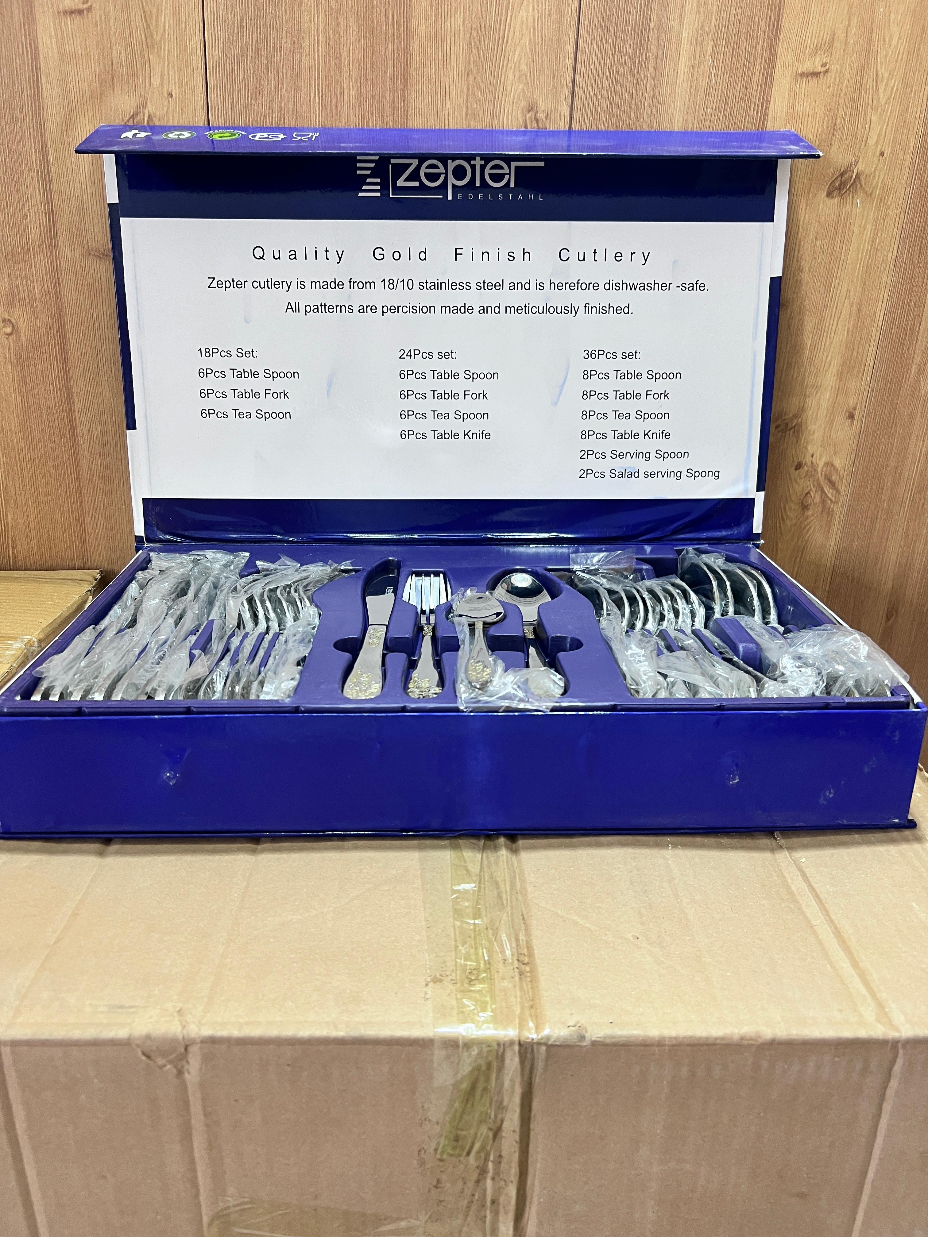 ZEPTER Cutlery Set 36PCs