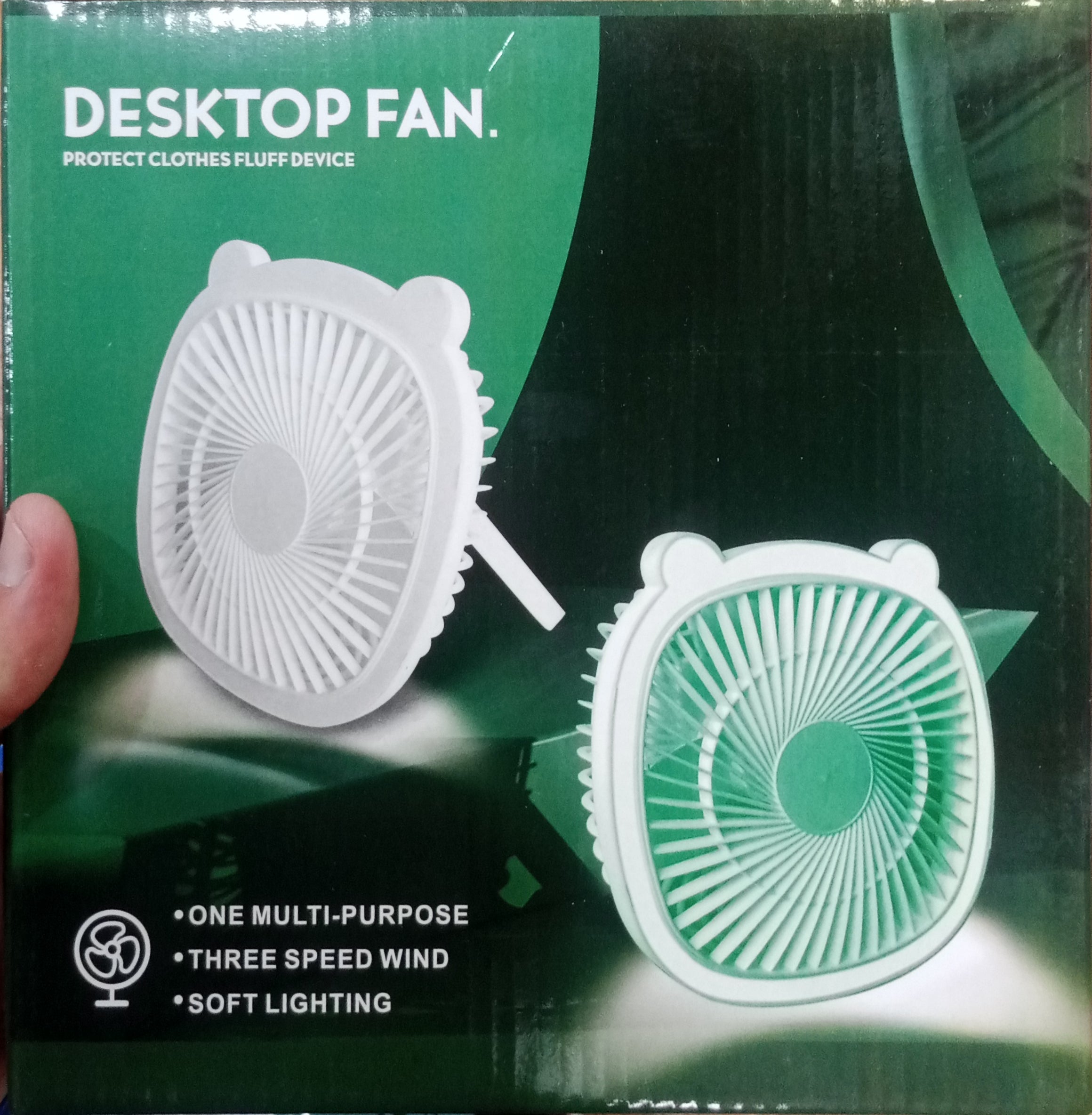 Desktop Mini Rechargeable Fan