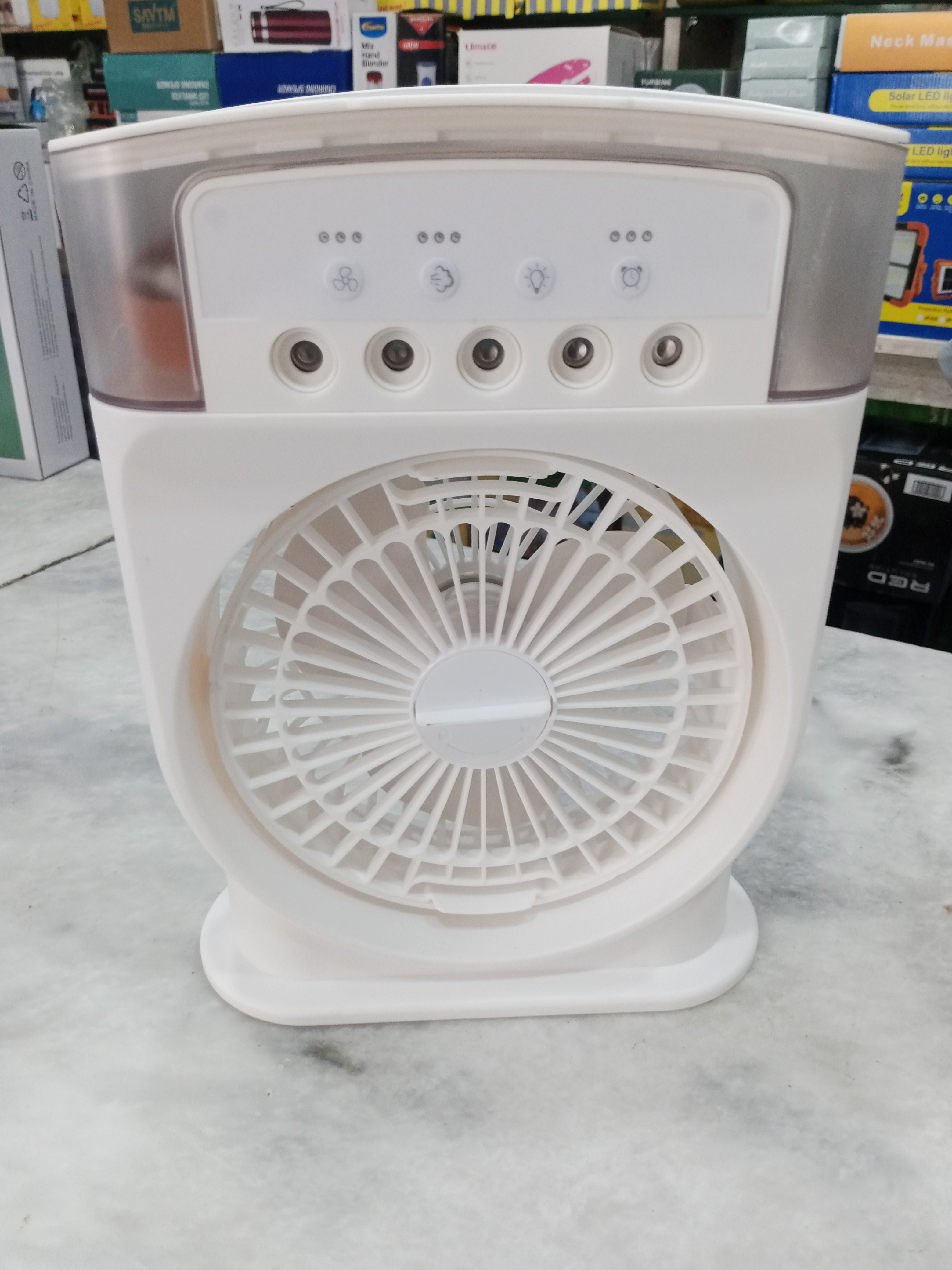 Mini Rechargeable cooling Fan & Humidifier