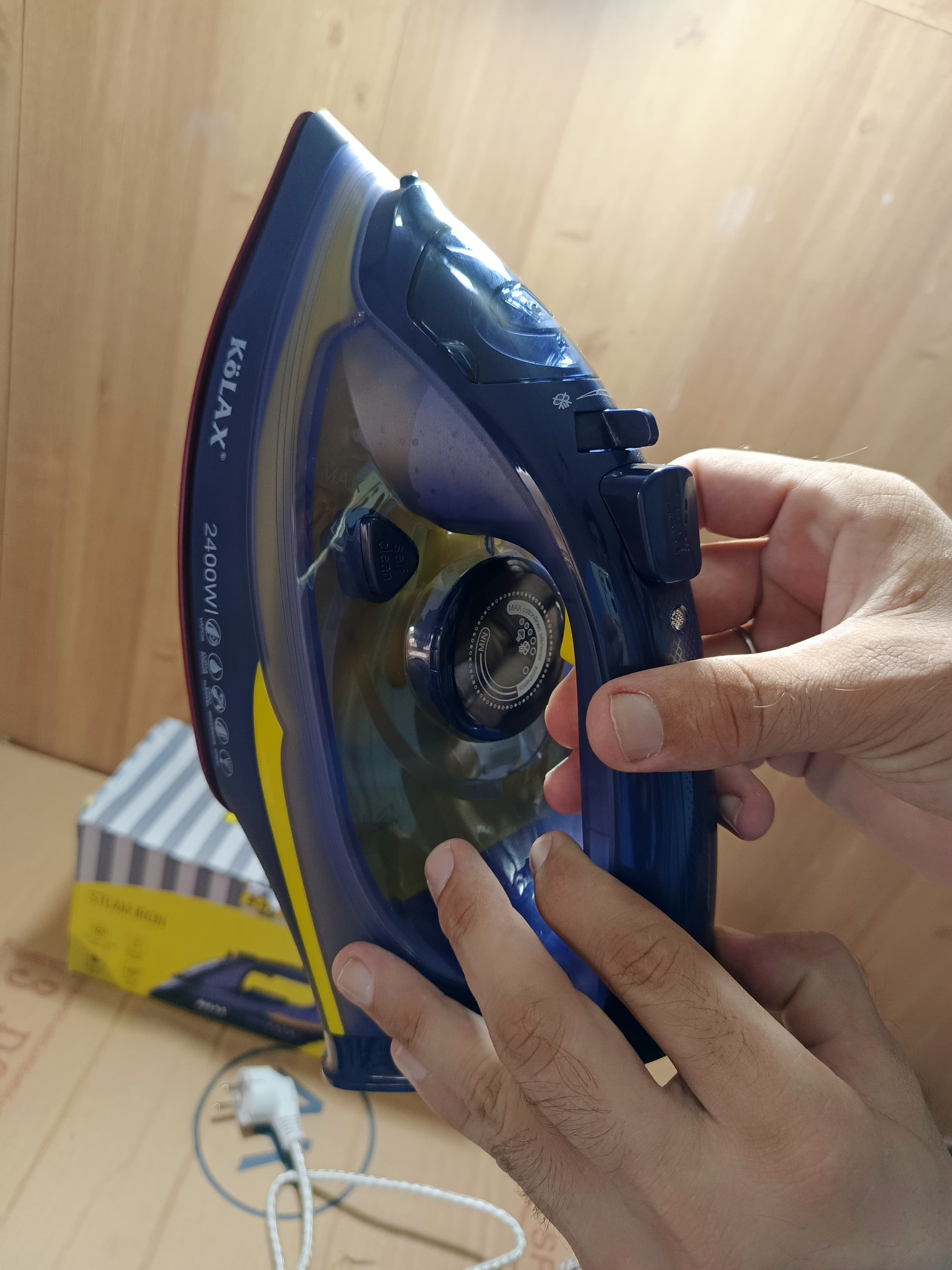 Germany Lot Imported KoLAX Steam Iron