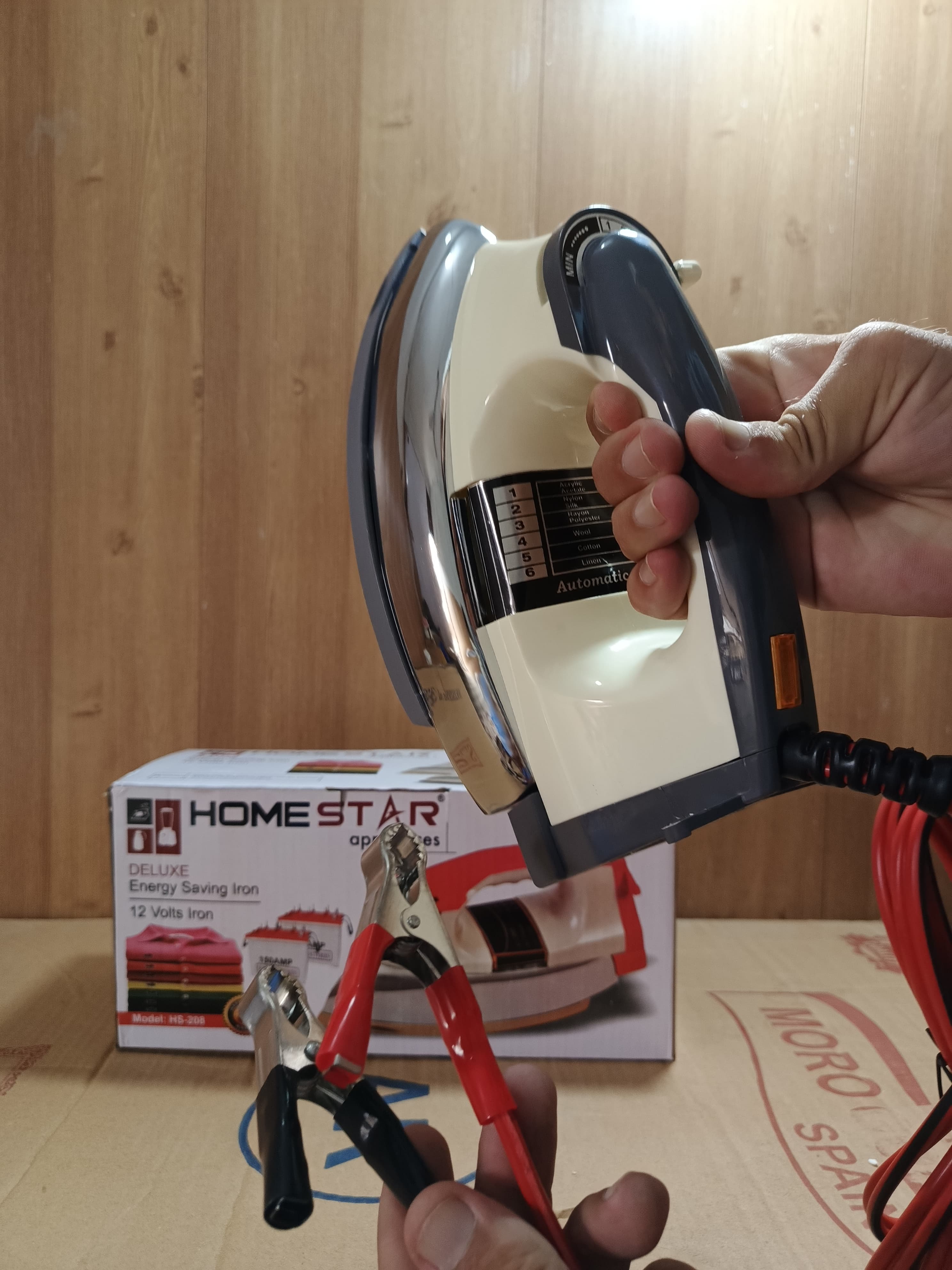 Home Star Solar Iron/Energy Saving Iron.