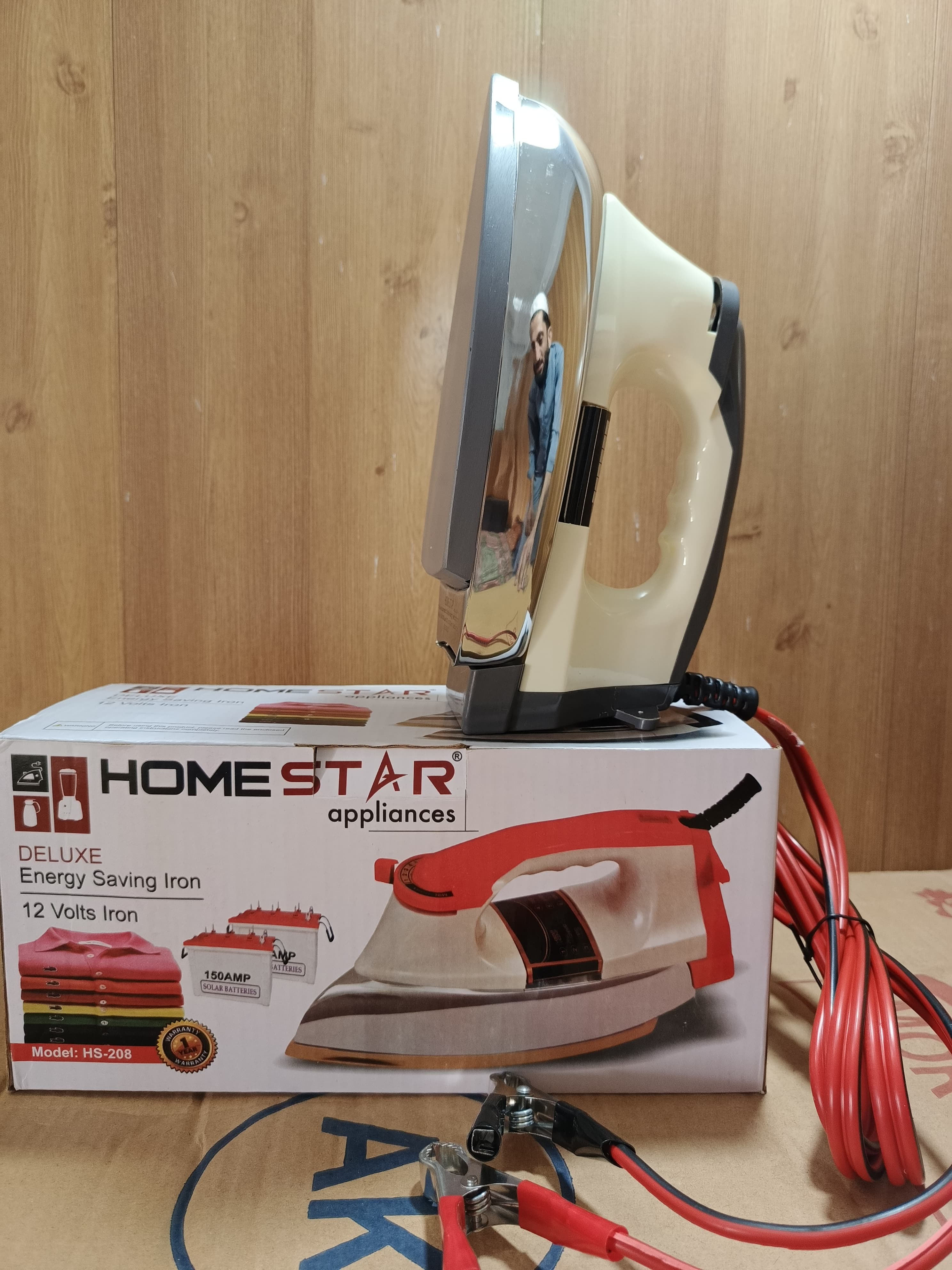 Home Star Solar Iron/Energy Saving Iron.