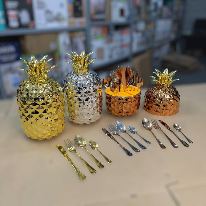 PineApple 24PC Cutlery Set