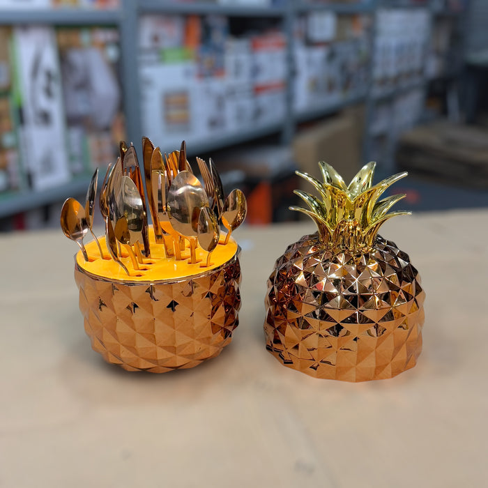 PineApple 24PC Cutlery Set