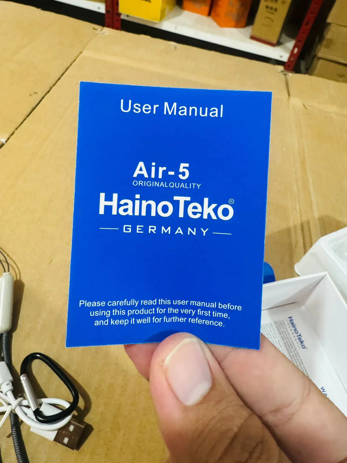 Germany Imported "HAINO TEKO" AIR 5 Earbuds.