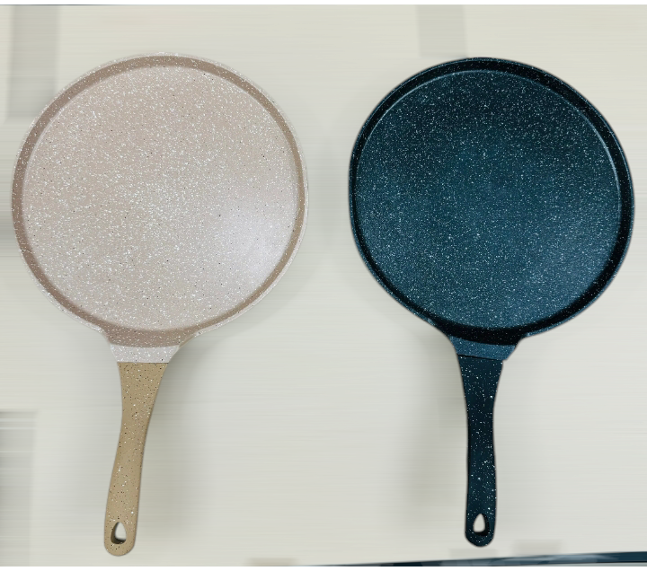 Lot Imported Single Handle Granite Coated Tawa 32cm