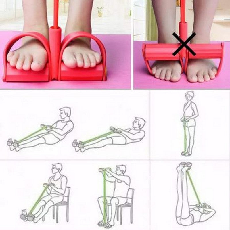 Tummy Trimmer Elastic Pull Rope