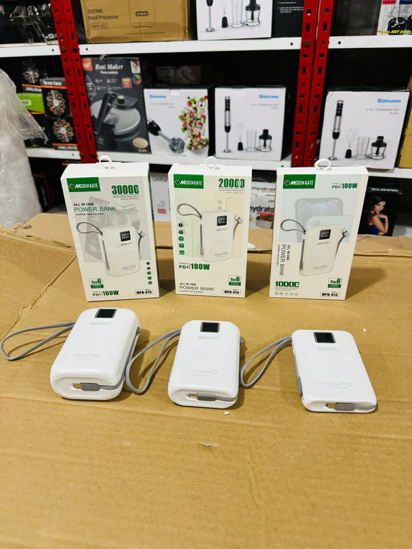 Lot Imported MODEN KATE Ultra Compact Super Fast Charging Power Bank