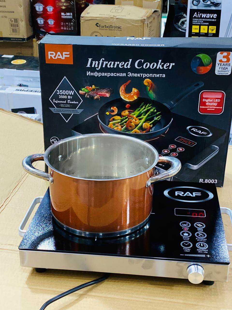 original Raf universal hot plate