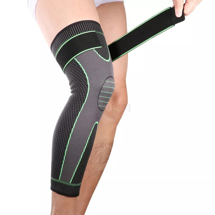 Compression Knee Support Pads With Elastic Anti Slip Straps (Free Delivery 🚚)