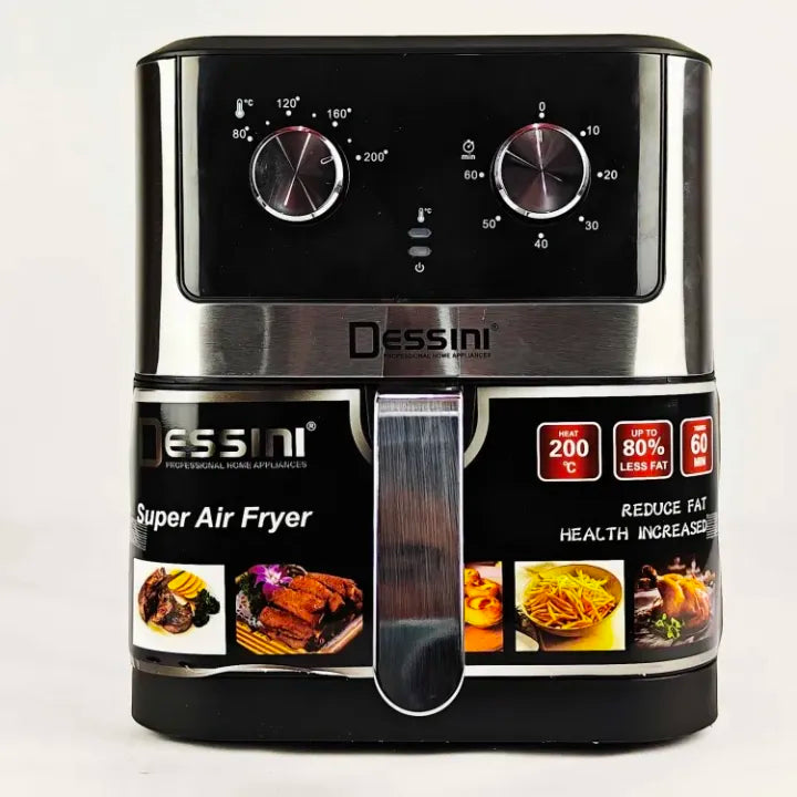 Italy Lot Imported Dessini Digital Air Fryer 7Ltr