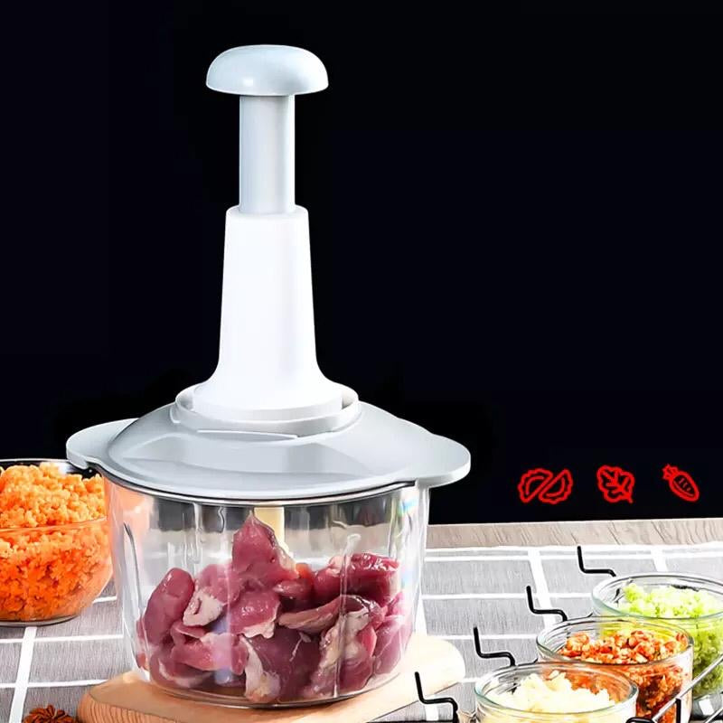 Manual Food Chopper, Multifunctional Food Processor