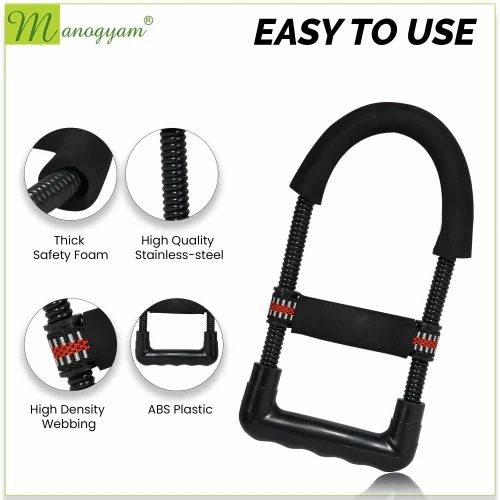 Power Wrist Training Spring Gripper For arm Exercise