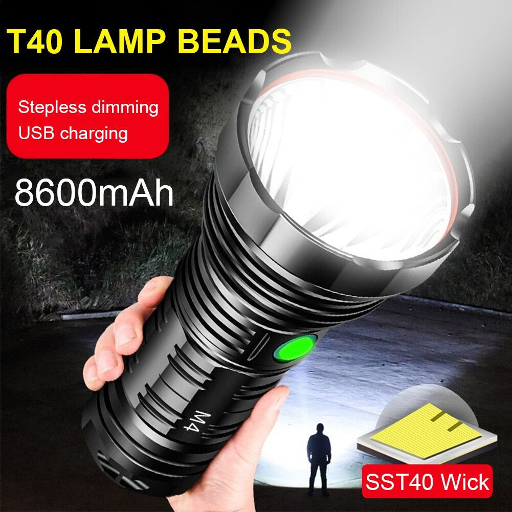 Super Bright High  Beam Rechargeable Long Range Torch